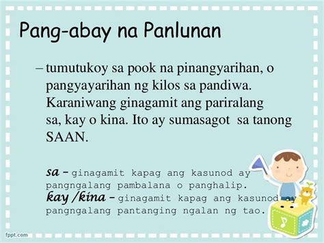 Pang Abay Na Pamanahon – Kahulugan At .